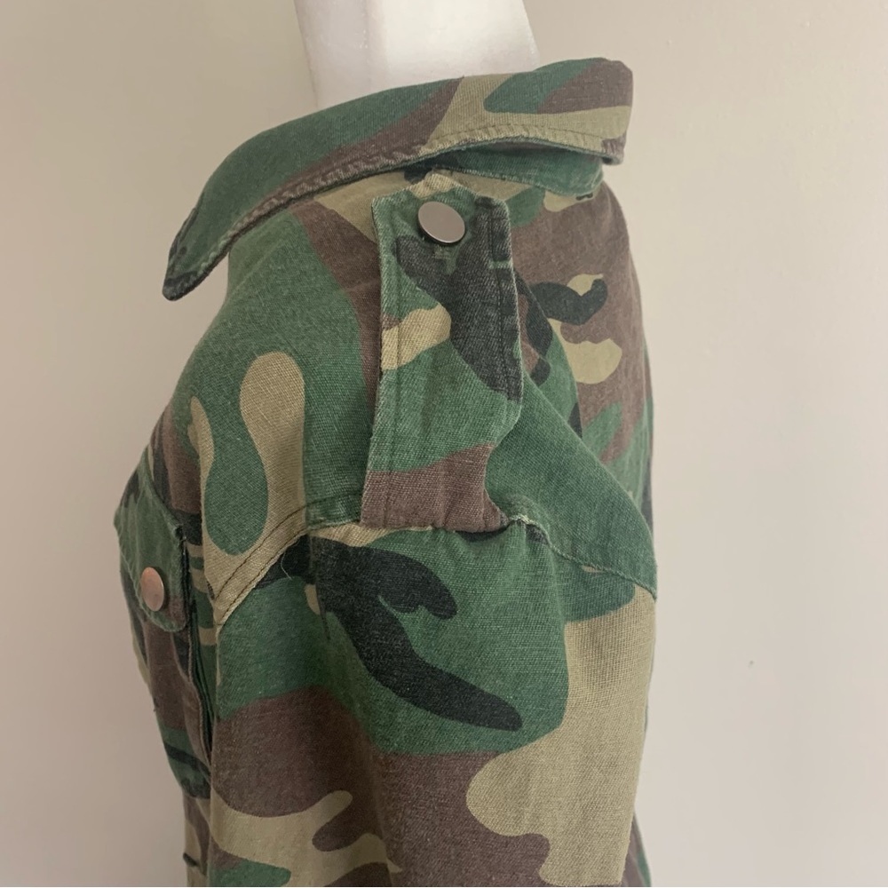 VICI Exclusive X Fate Camo Print Utility Parka Jacket Coat - Picture 10 of 16